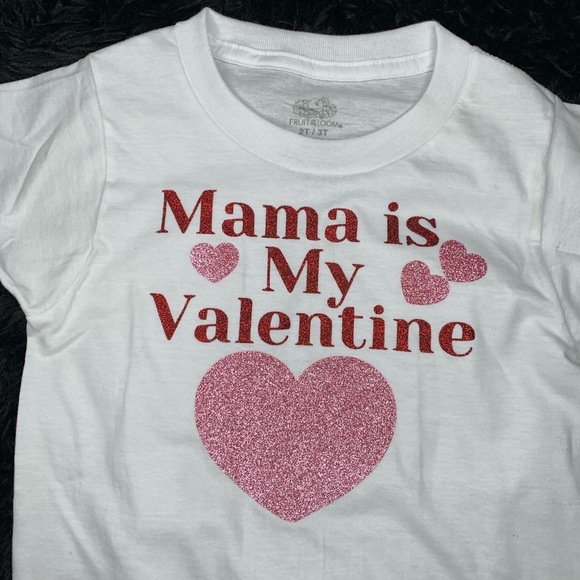 Valentine’s Day toddler shirt - Picture 3 of 4